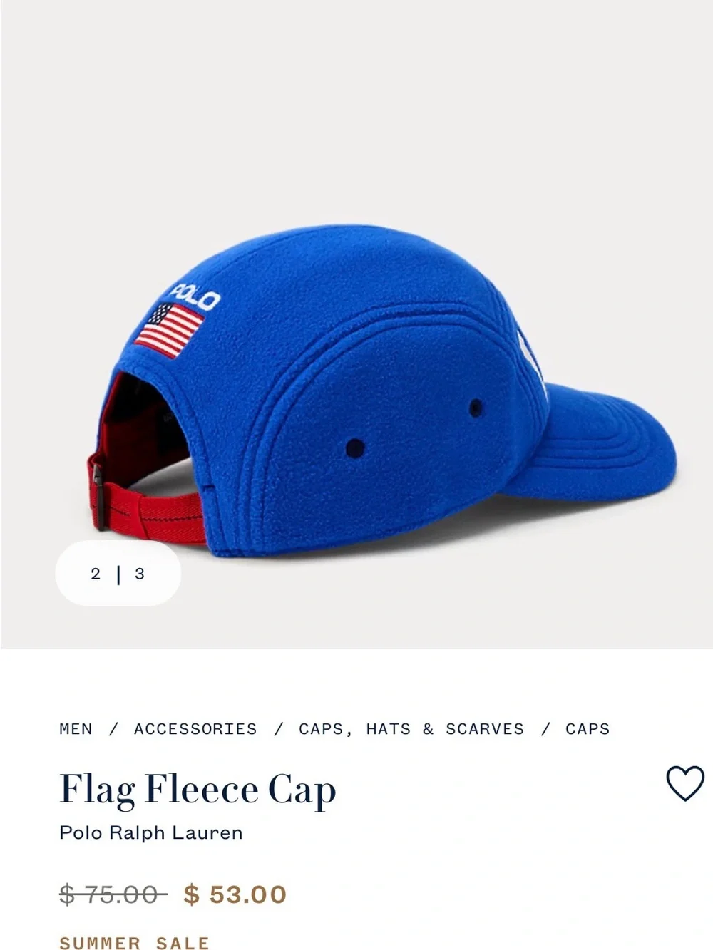 Polo Ralph Lauren hat